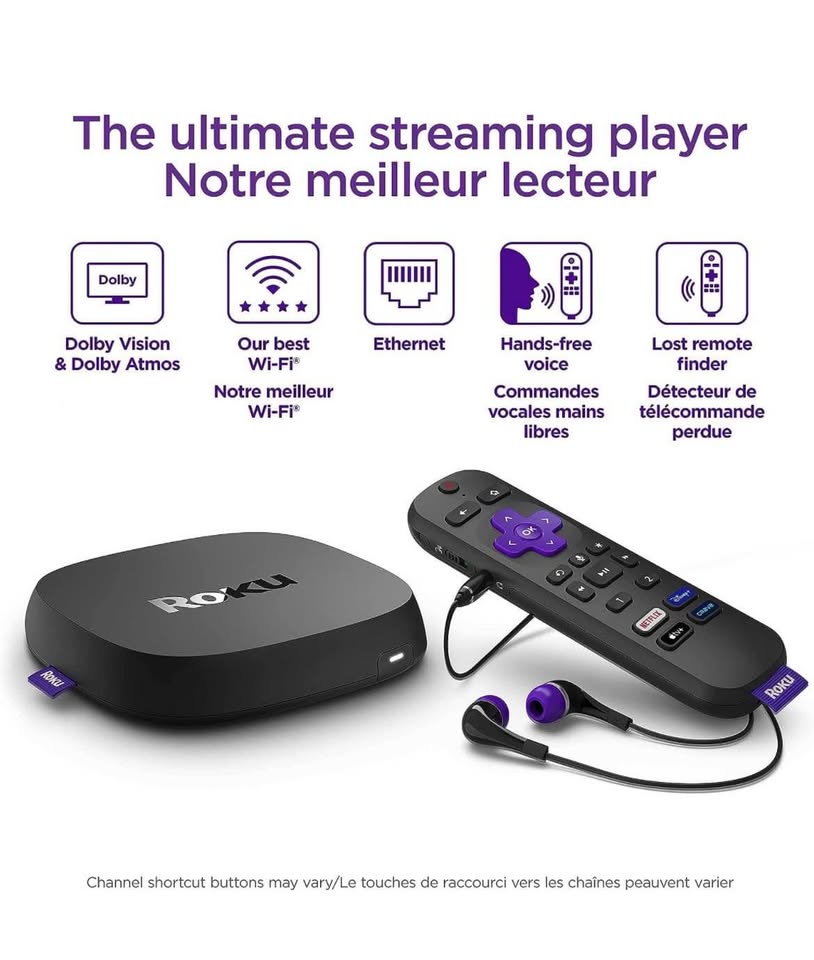 Roku Ultra - 4K HDR Streaming Player - photo 2