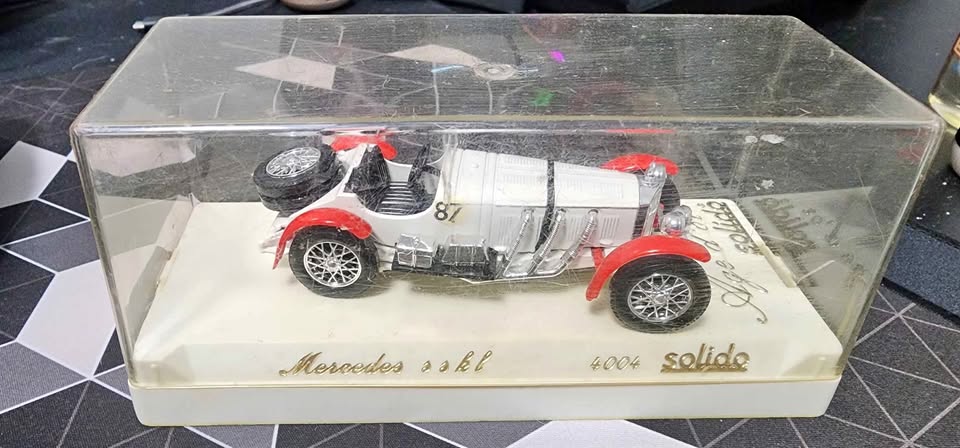 Solido Mercedes Benz SSKL - #87 White & Red
