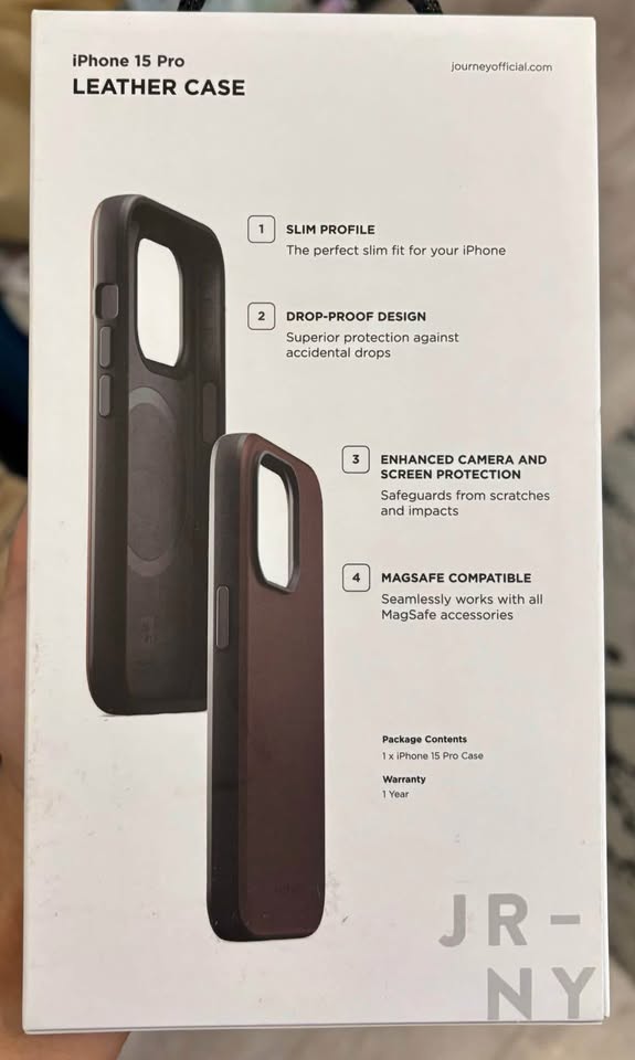 Journey Vegan Leather iPhone 15 Pro Case (New in Box) - photo 4