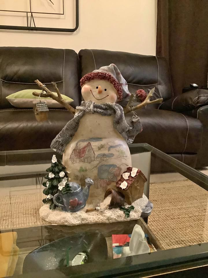 Decorative Christmas snowman