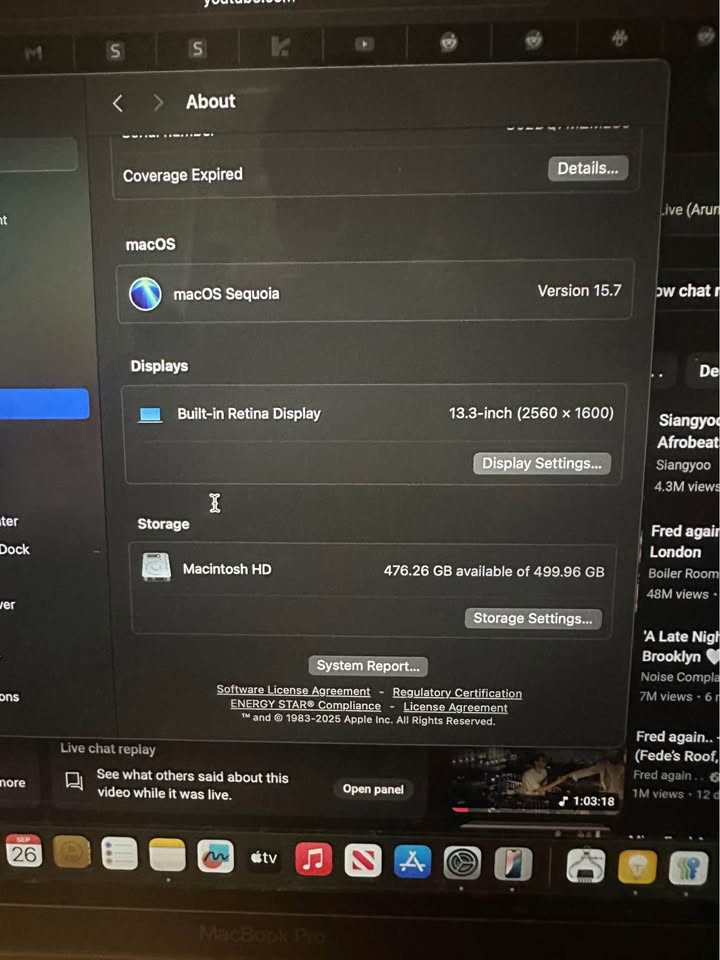 MacBook Pro 13” (2020) – i7 / 32GB RAM / 512GB SSD - photo 3