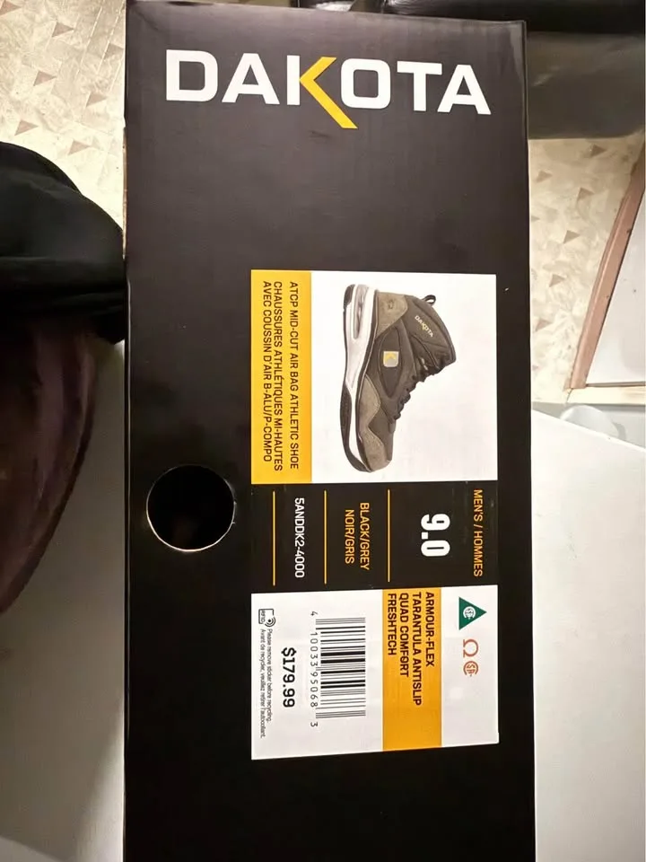 Brand new Dakota work pro series steel toe shoes image indicator(2)