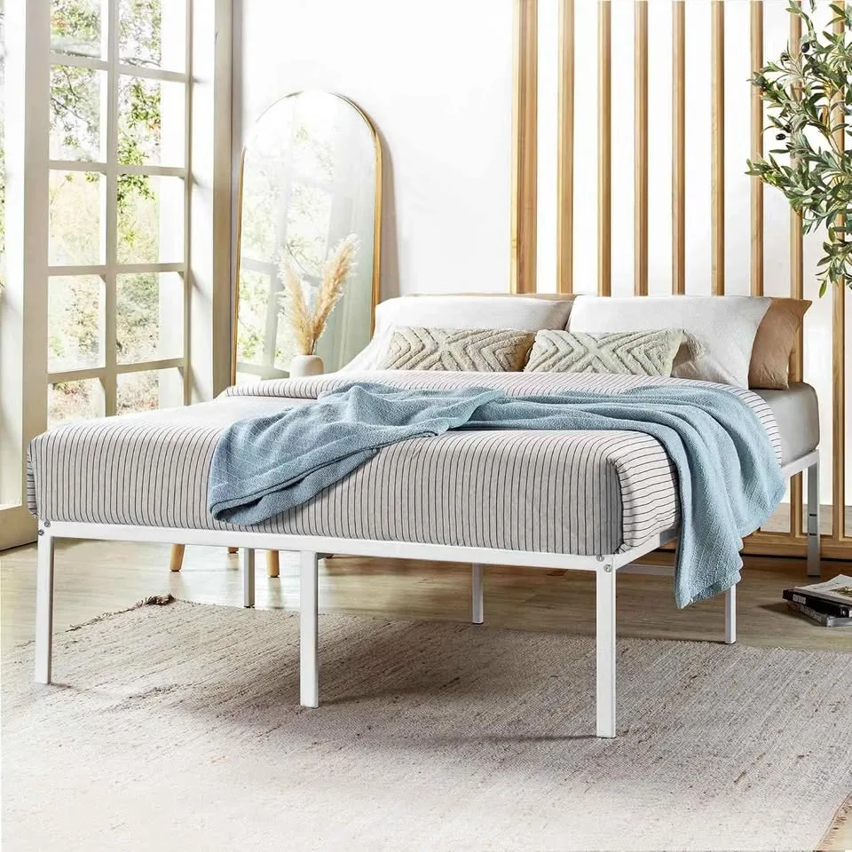 SALE - Mellow 18 Inch King Metal Platform Bed, NEW SEALED thumbnail