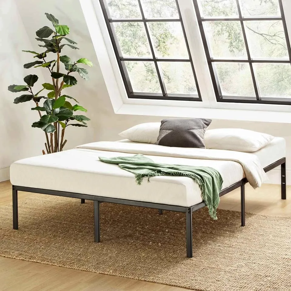SALE - Mellow 14 Inch King Size Metal Bed Frame, NEW SEALED thumbnail