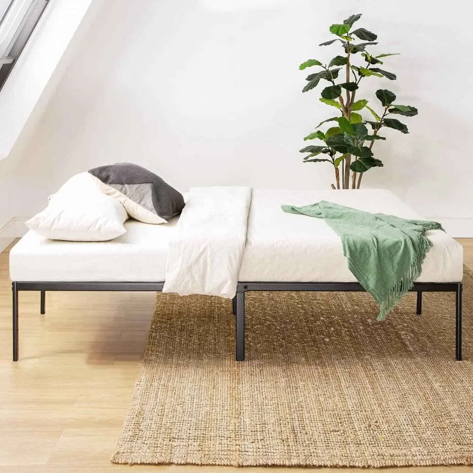 SALE - Mellow 14 Inch King Size Metal Bed Frame, NEW SEALED image indicator(3)