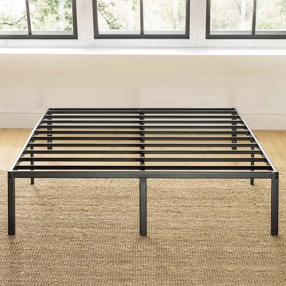 SALE - Mellow 14 Inch King Size Metal Bed Frame, NEW SEALED image indicator(4)