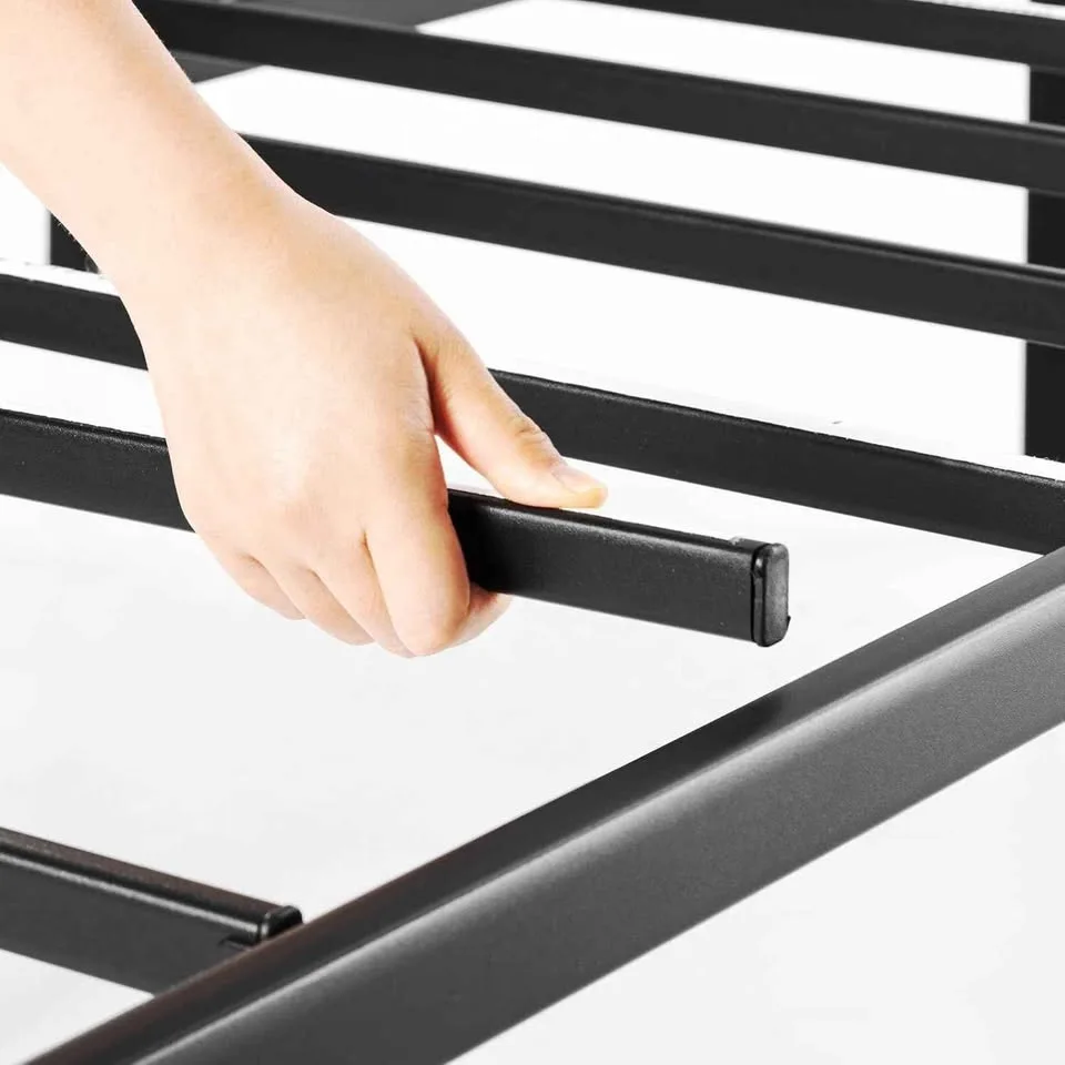 SALE - Mellow 14 Inch King Size Metal Bed Frame, NEW SEALED image indicator(6)