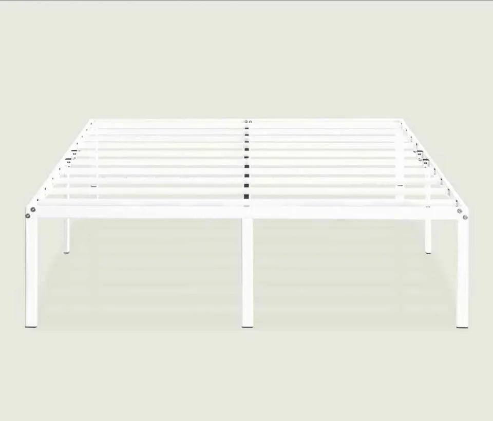 SALE - Mellow 16 Inch King Size Metal Bed Frame, NEW image indicator(3)