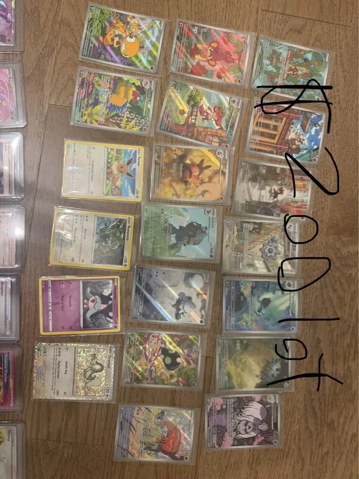 Pokemon card lot image indicator(8)