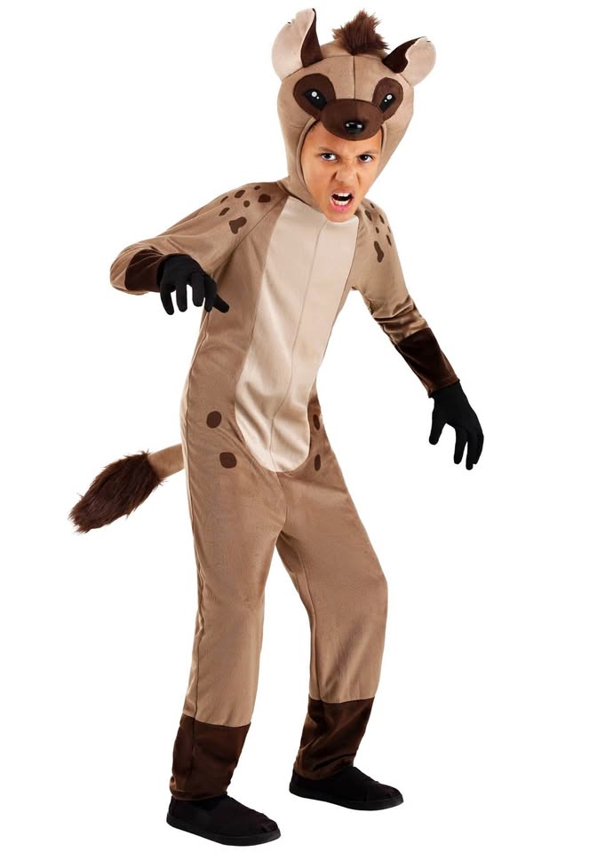 Kids Hyena Costume Small