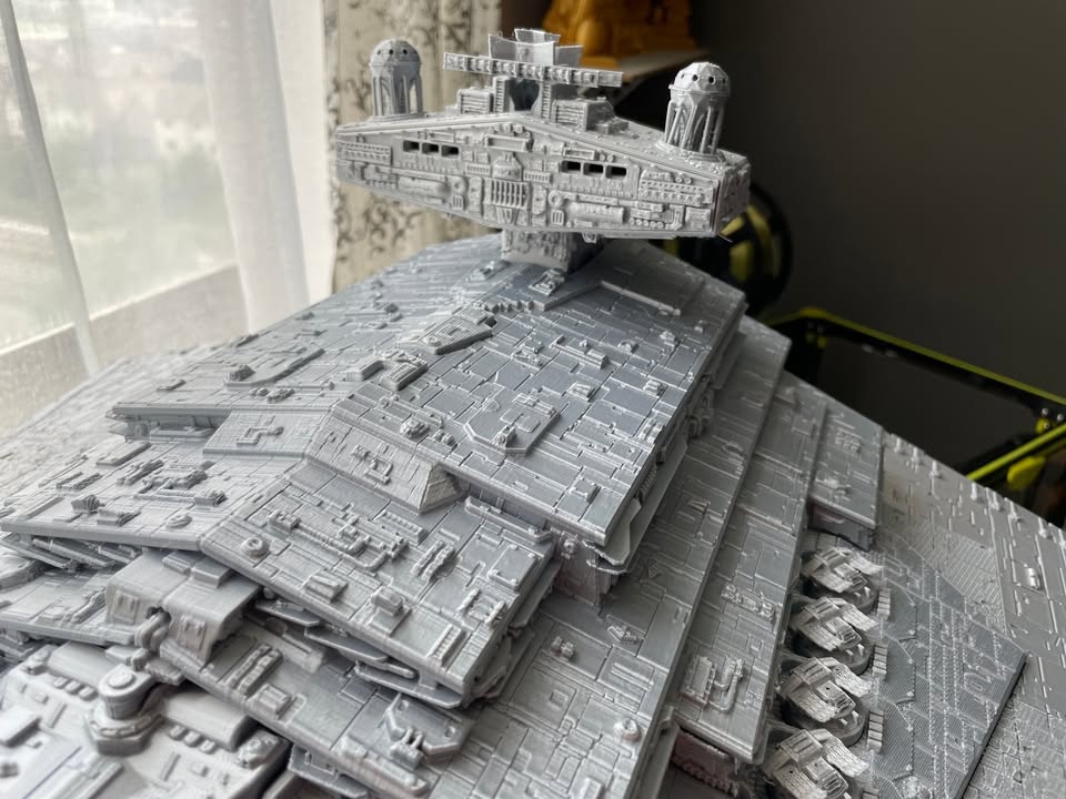 3D Printed Star Wars Destroyer - photo 2