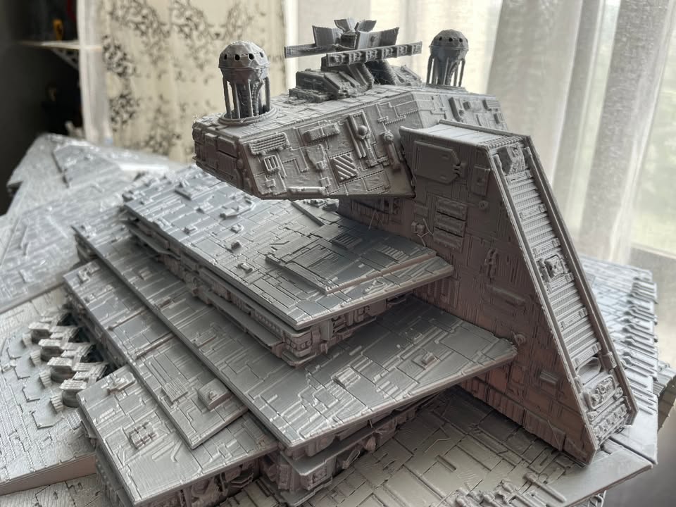 3D Printed Star Wars Destroyer - photo 4