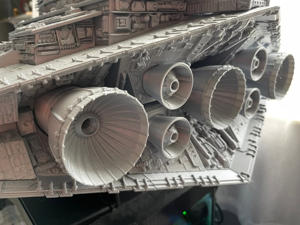 3D Printed Star Wars Destroyer - photo 5
