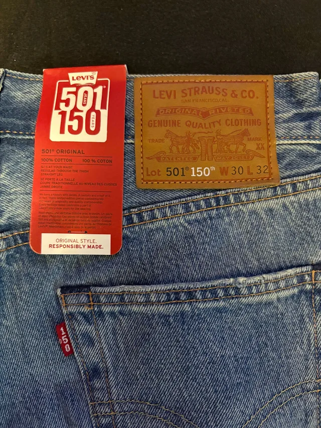 Levi’s 150th Anniversary 501 Jeans - Size 30 image indicator(4)