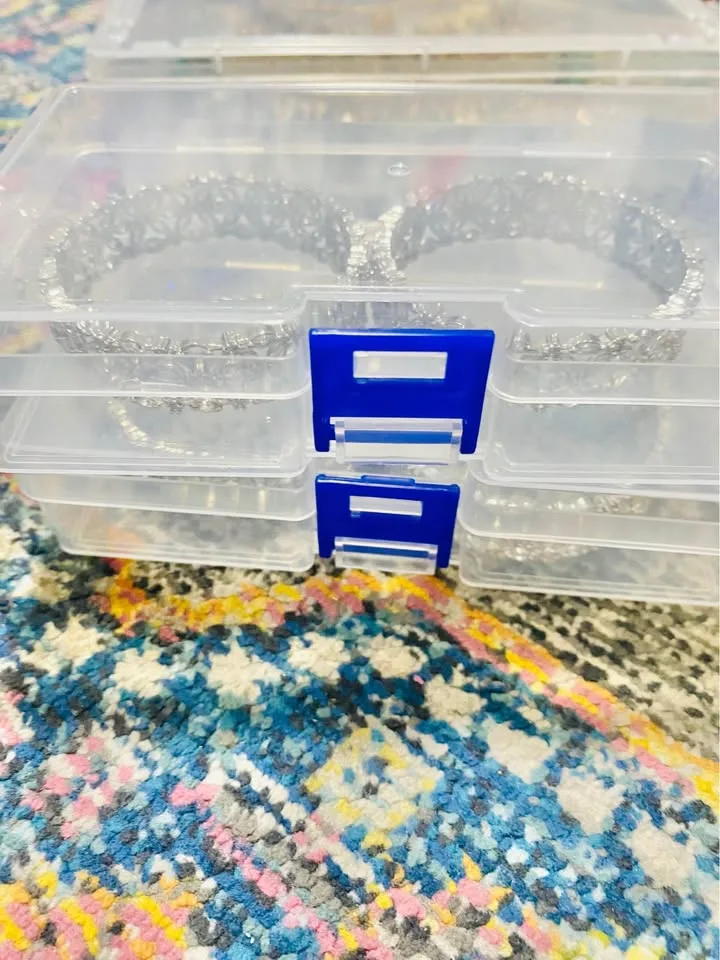 Beautiful 😍 American Diamonds silver bangle BNIB image indicator(3)