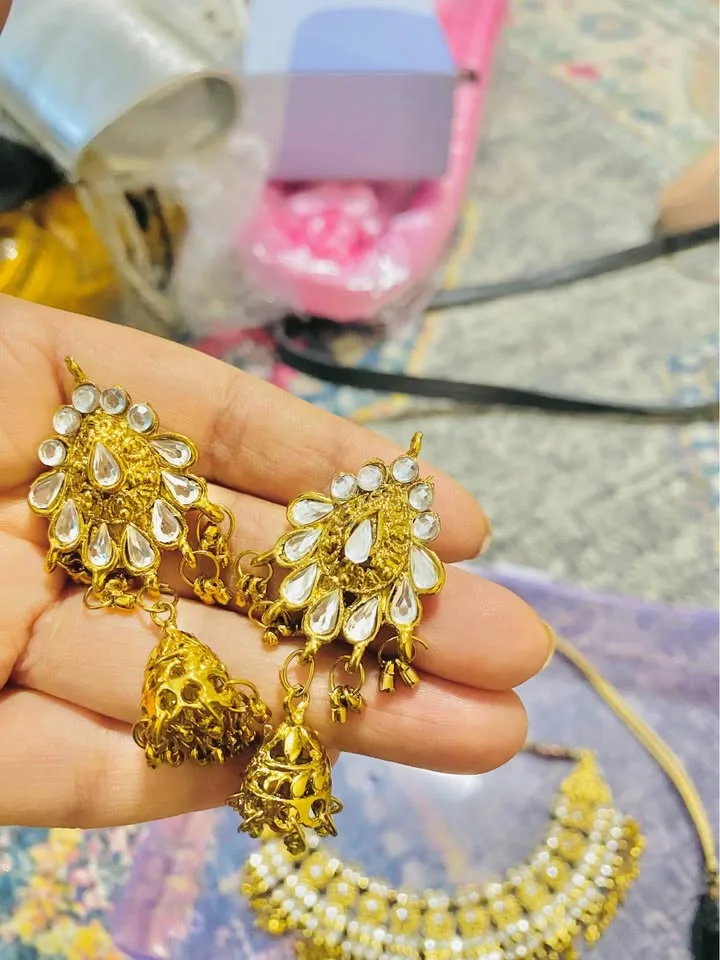 Beautiful 😍 kundan set image indicator(4)