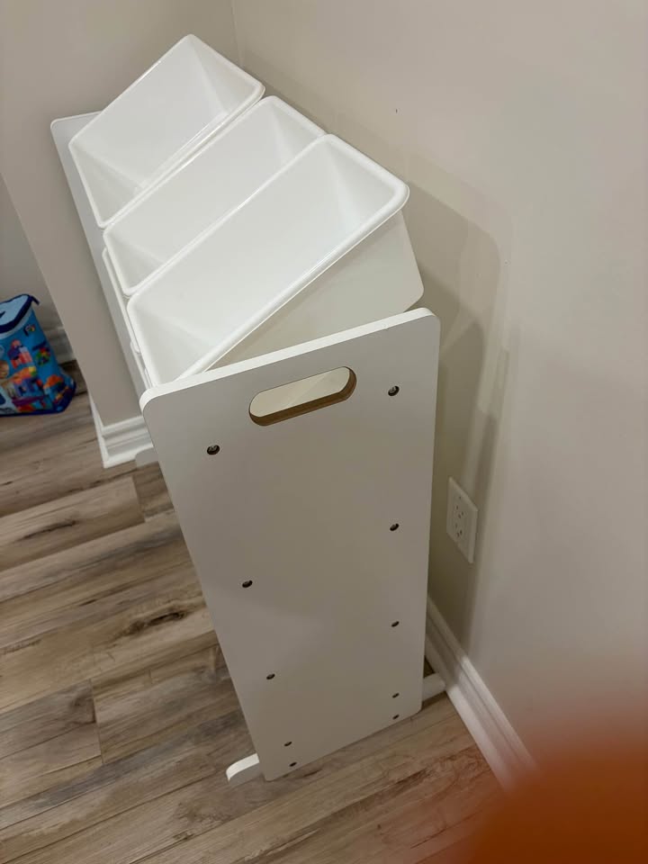 Kids toy organizer with bins - photo 3
