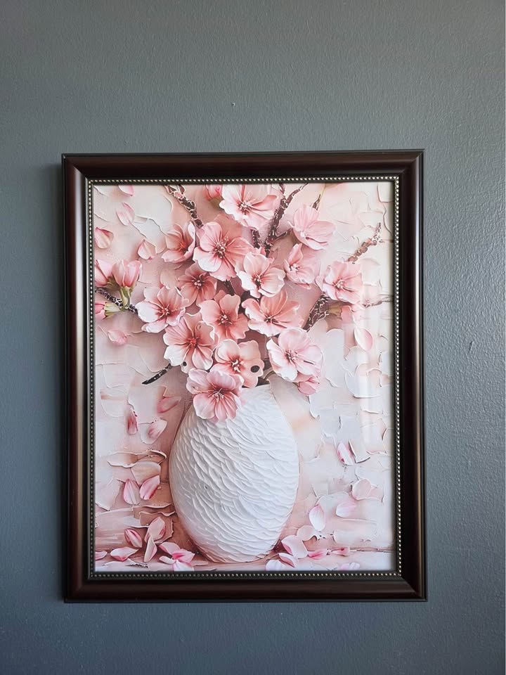 Elegant Floral Canvas Wall Art - photo 2