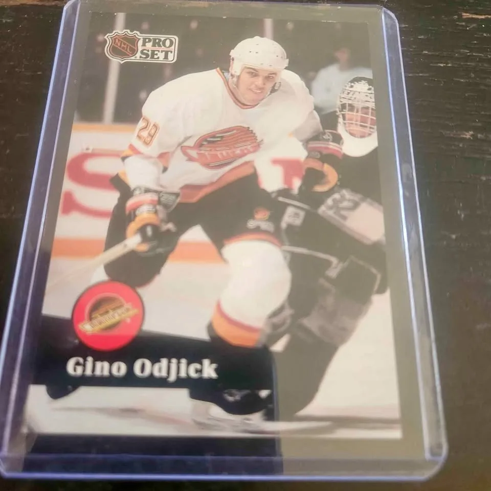 Gino Odjick rookie card