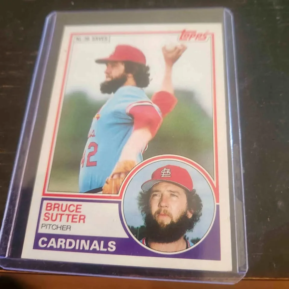 Bruce Sutter error card