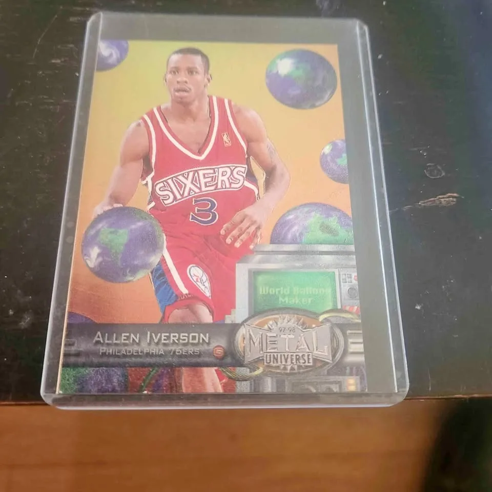 Allen Iverson rookie card