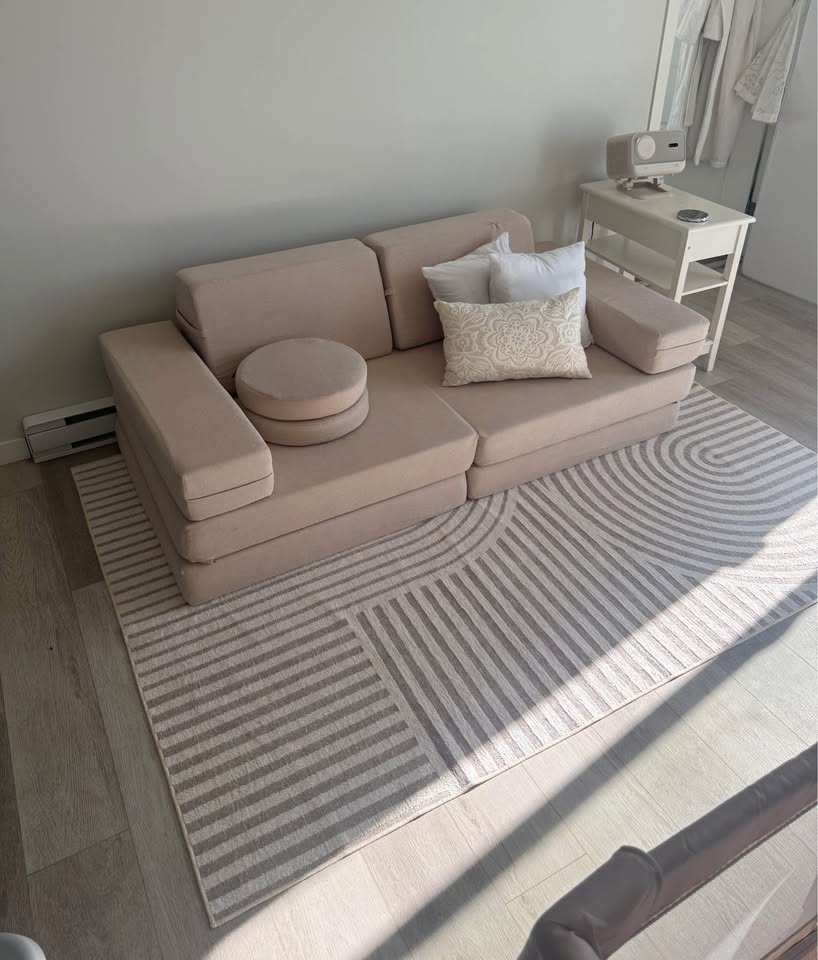 ORIGINALLY PAID $450 Modular sofa/ play couch/ floor seating - photo 2