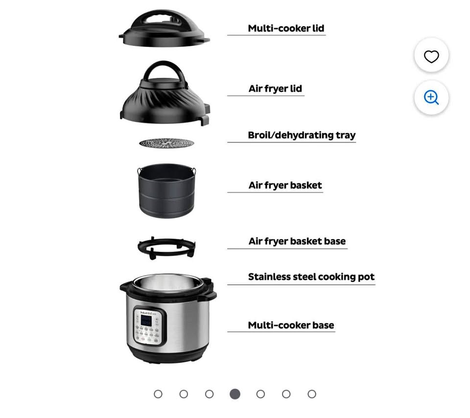 Instant Pot® 8QT Duo Crisp™ + Air Fryer