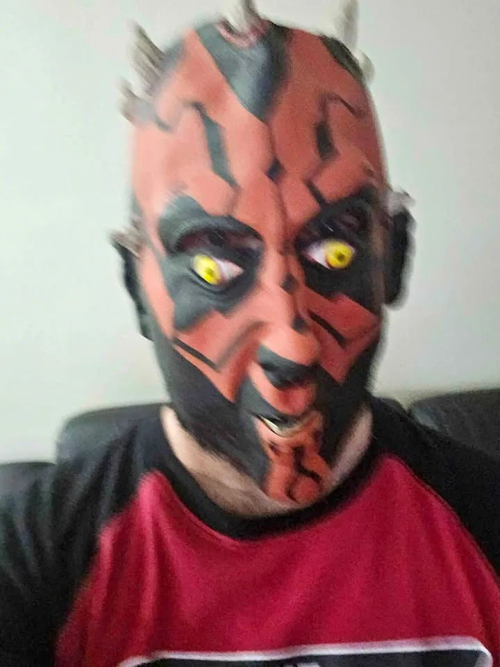 Official Lucasfilm Darth Maul Rubber Mask thumbnail