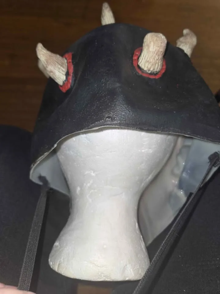 Official Lucasfilm Darth Maul Rubber Mask image indicator(4)