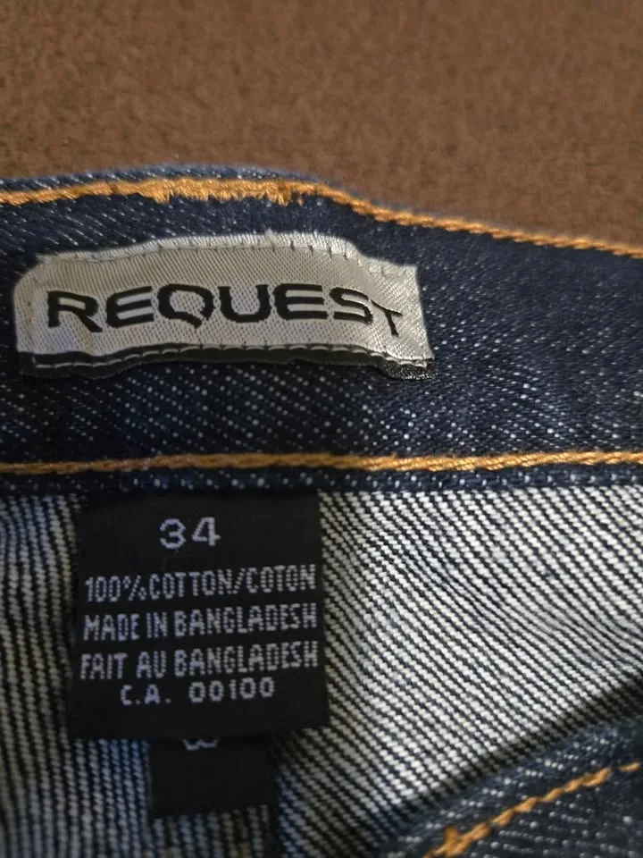 Request Wide Leg Jeans 34" w image indicator(3)