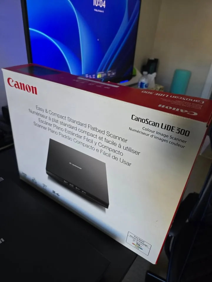 Canon CanoScan LiDE300 scanner image indicator(4)