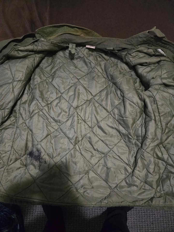 Vintage Army Parka with removable lining No Hood - photo 2