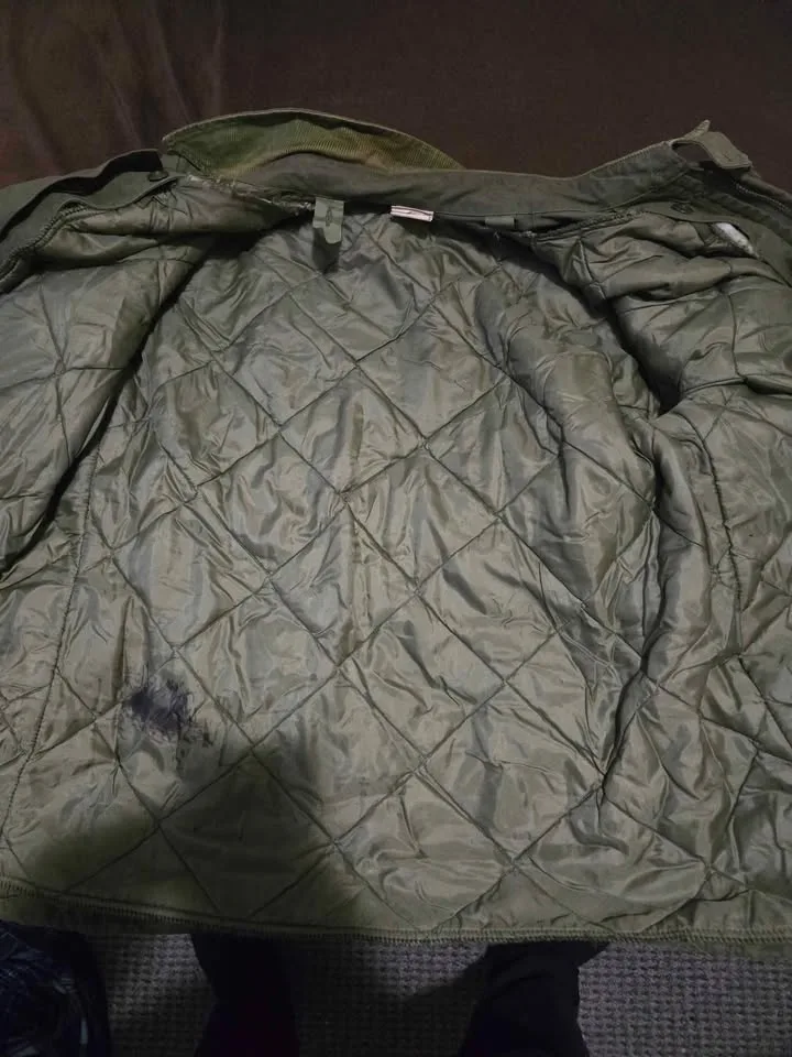 Vintage Army Parka with removable lining No Hood image indicator(2)