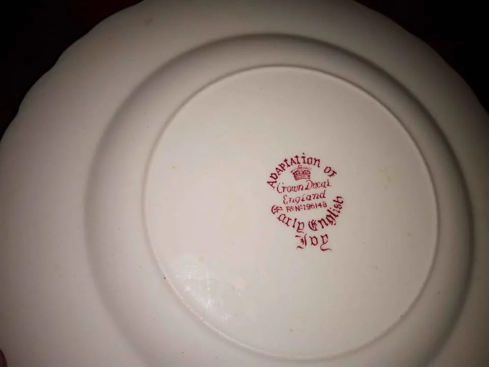 Crown Ducal 1930s Tea Set for Two image indicator(4)