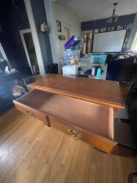 Vintage Solid Wood Dresser - 3 Drawers image indicator(5)