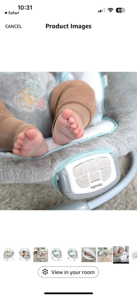 Ingenuity InLighten Baby Bouncer Seat image indicator(2)