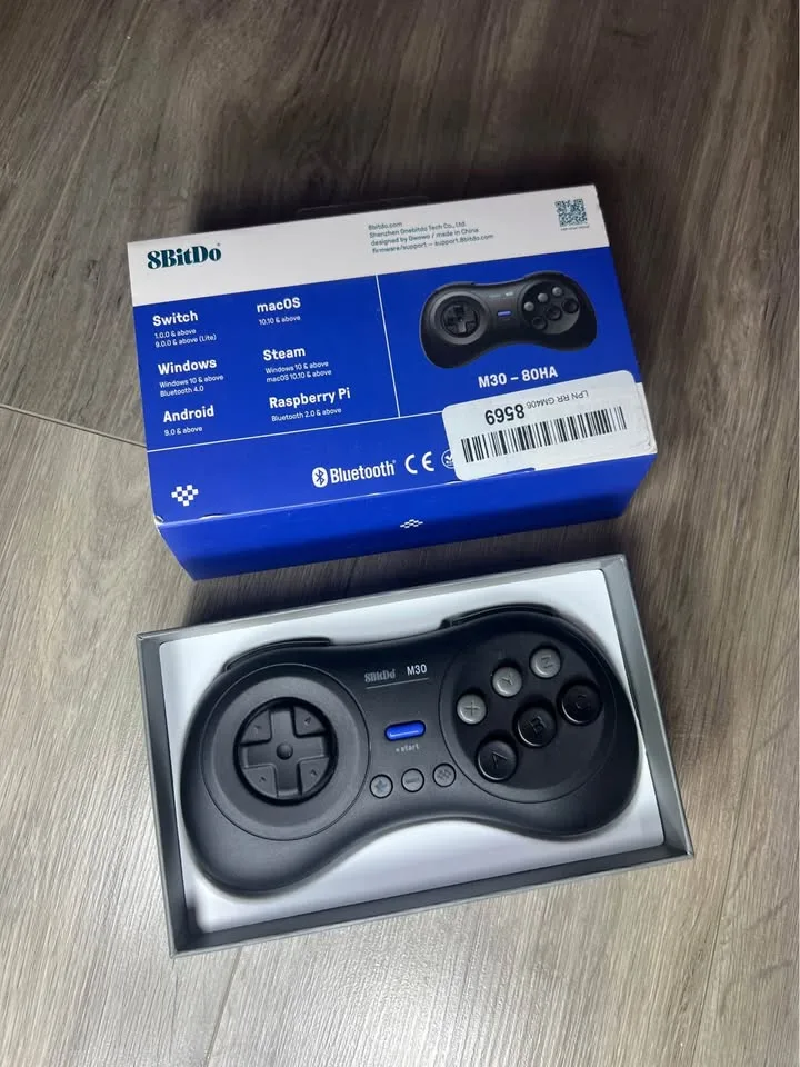 🎮 8BitDo M30 Bluetooth Gamepad – Used Once, Like New! image indicator(3)