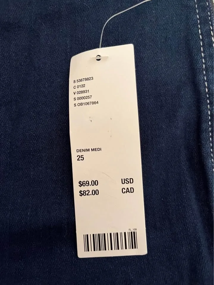 NWT BDG Women’s Side Zip-up Jeans (sz-25) image indicator(4)