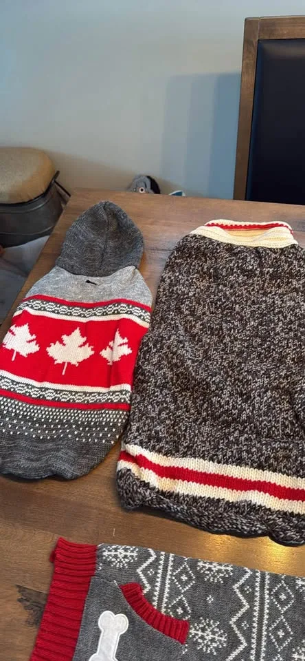 Dog Sweater Lot of 7 image indicator(3)