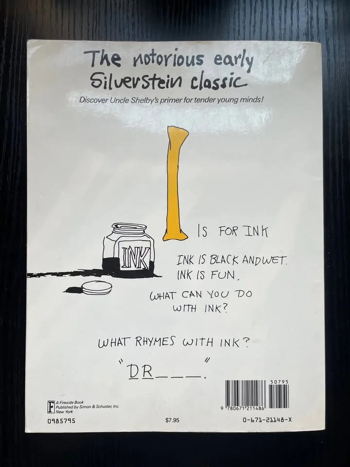 Shel Silverstein "Uncle Shelby's ABZ Book" image indicator(2)