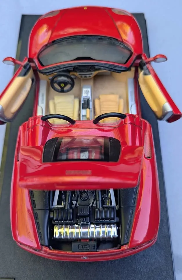 Vintage HotWheels 1:18 Ferrari 360 Spider Diecast Model 🏎️✨ image indicator(5)