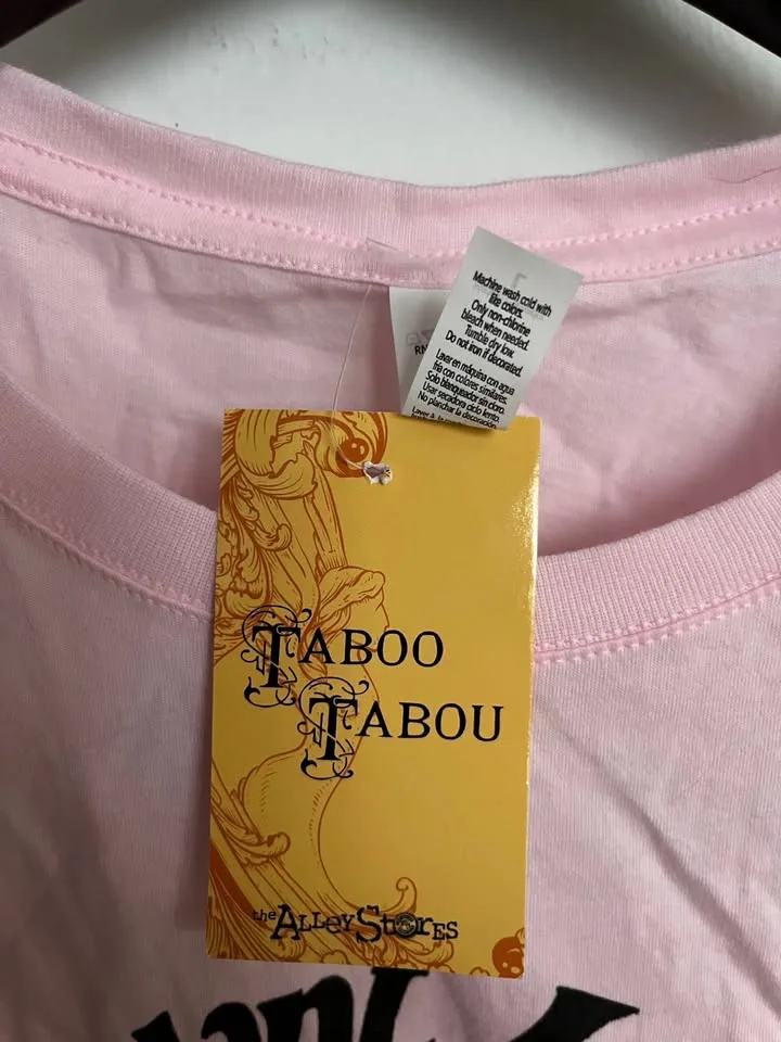 NWT Pink "Plant Lady" Graphic Tee (sz-L) image indicator(2)