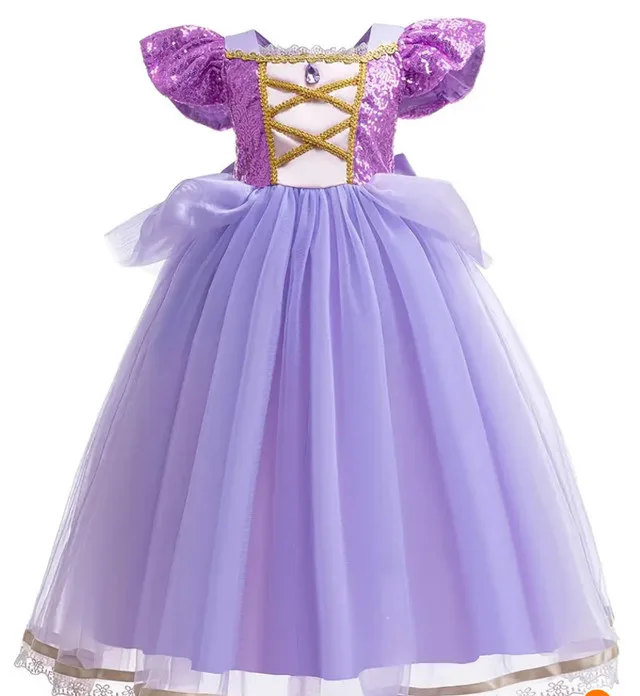 Princess Dress-Size 5-6T thumbnail