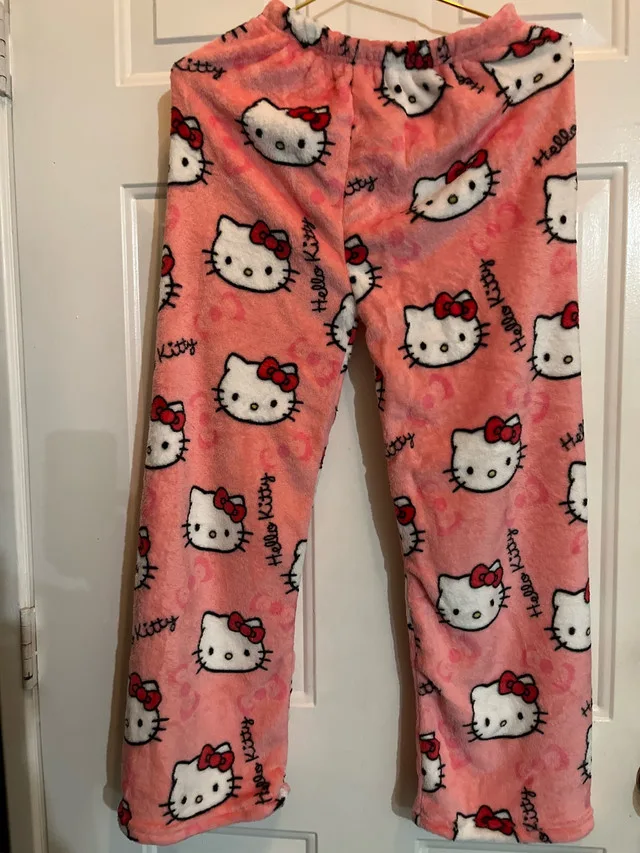 Hello Kitty Pajama Pants! Size S thumbnail