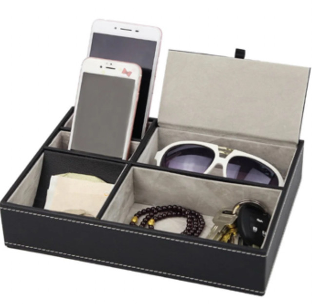 Valet Tray Organizer with Lid New - photo 2