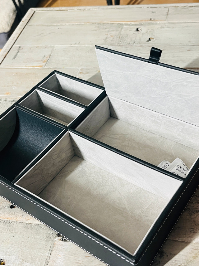 Valet Tray Organizer with Lid New - photo 4