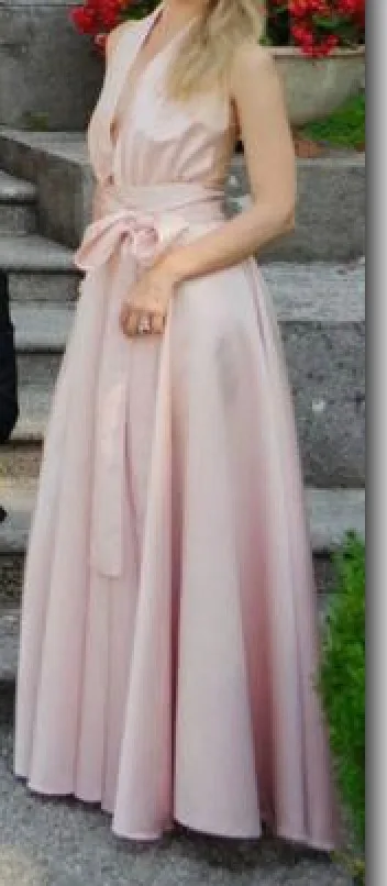 Bridesmaid/Summer evening dress – Custom Made – Silk – Worn Once image indicator(2)