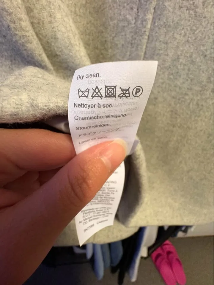 BNWT. J. Crew City Coat - Heather Dusk - Size 8 image indicator(8)