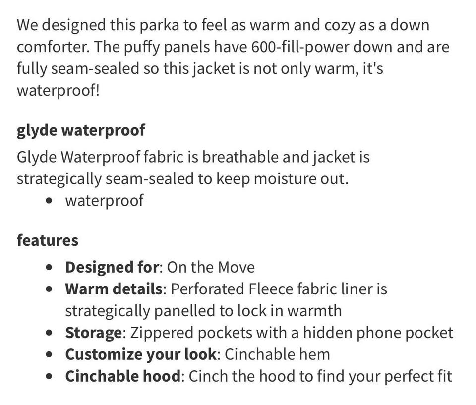 Lululemon Slush Hour Parka - Size 4 - photo 2