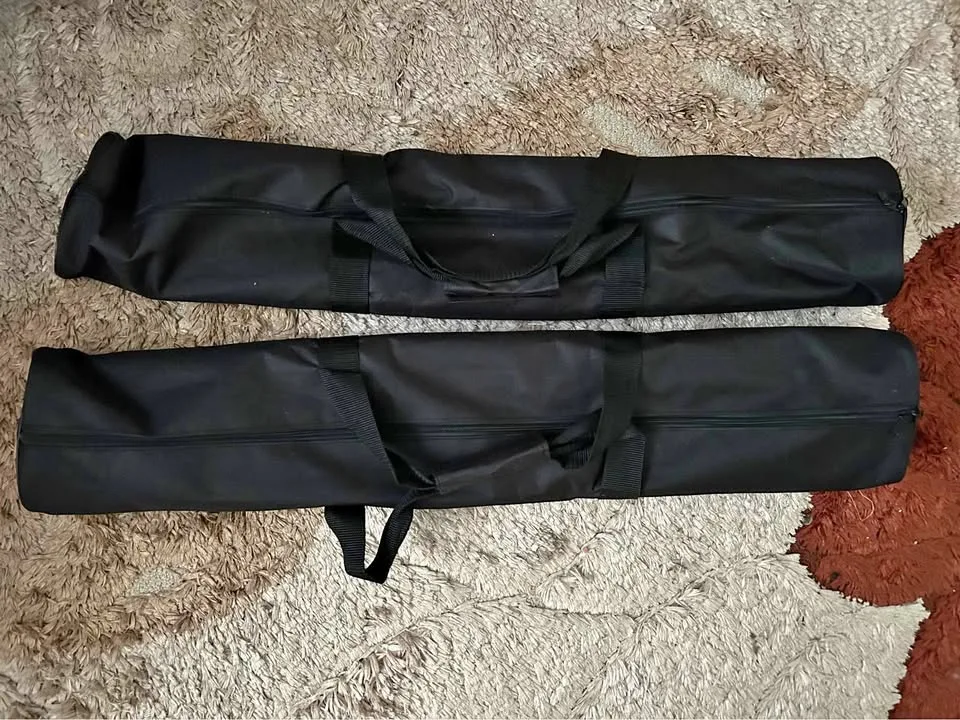 Black square backdrop stands thumbnail